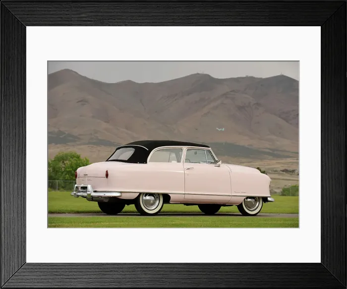 Framed Print : Nash rolltop convertible Marilyn monroe 1951. Artist: Simon Clay Framed Print : Nash rolltop convertible Marilyn monroe 1951. Artist: Simon Clay