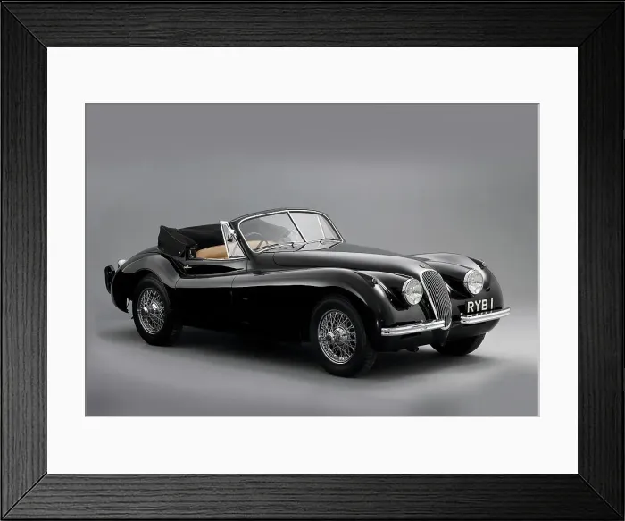 Framed Print : 1954 Jaguar XK120 SE Framed Print : 1954 Jaguar XK120 SE