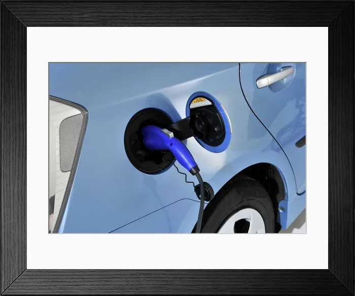 Framed Print : 2012 Toyota Prius Framed Print : 2012 Toyota Prius
