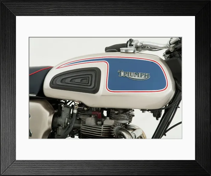 Framed Print : 1977 Triumph Bonneville 750 Jubilee Framed Print : 1977 Triumph Bonneville 750 Jubilee