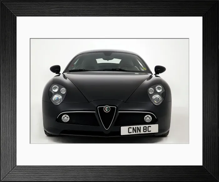 Framed Print : 2010 Alfa Romeo 8C Competizione Framed Print : 2010 Alfa Romeo 8C Competizione