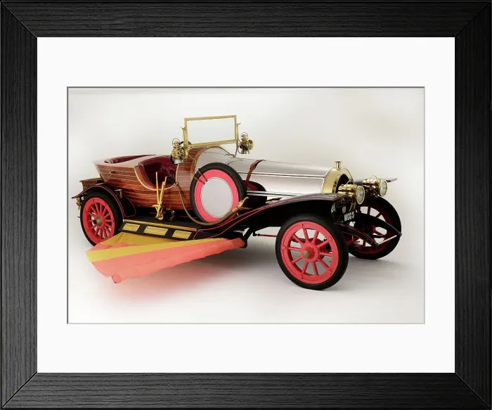 Framed Print : Chitty Chitty Bang Bang film car replica Framed Print : Chitty Chitty Bang Bang film car replica