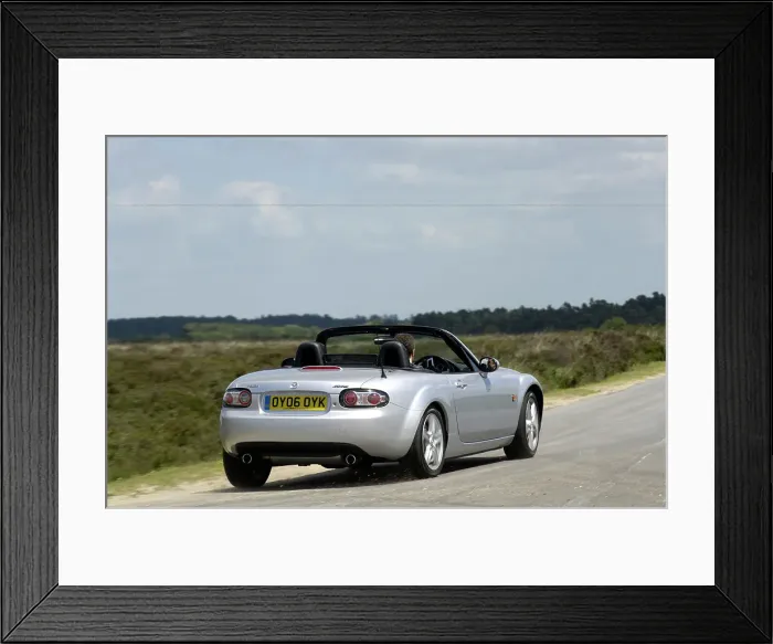 Framed Print : 2006 Mazda MX5 Framed Print : 2006 Mazda MX5