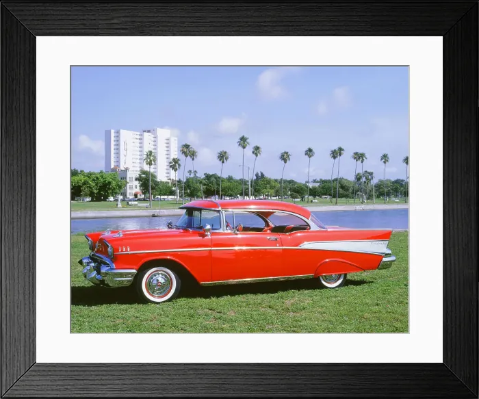 Framed Print : 1957 Chevrolet Bel Air Framed Print : 1957 Chevrolet Bel Air