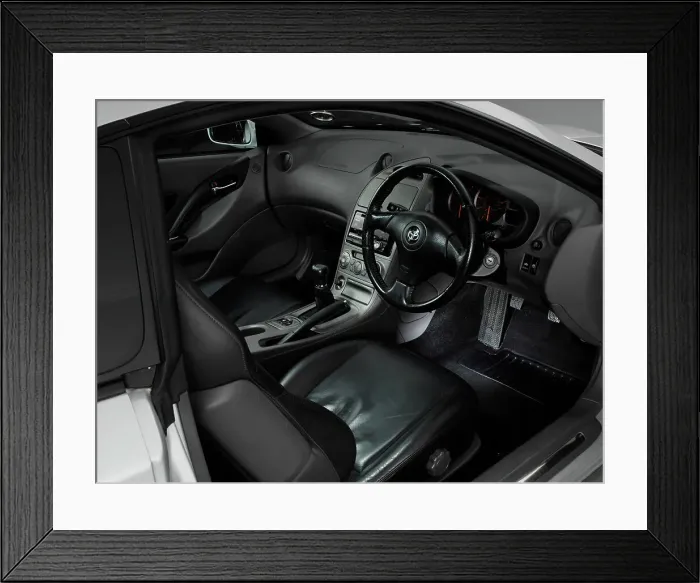 Framed Print : 2001 Toyota Celica Framed Print : 2001 Toyota Celica