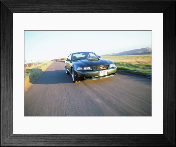 Framed Print : 2002 Ford Mustang Bullitt Framed Print : 2002 Ford Mustang Bullitt