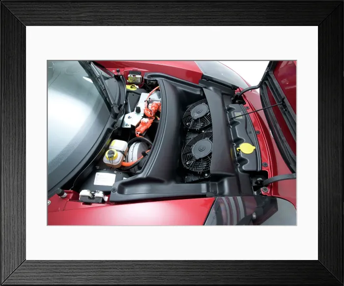 Framed Print : 2010 Tesla Roadster Framed Print : 2010 Tesla Roadster