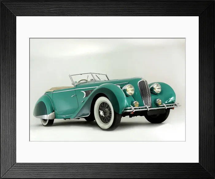 Framed Print : 1939 Delahaye Speciale Type 135 MS Framed Print : 1939 Delahaye Speciale Type 135 MS