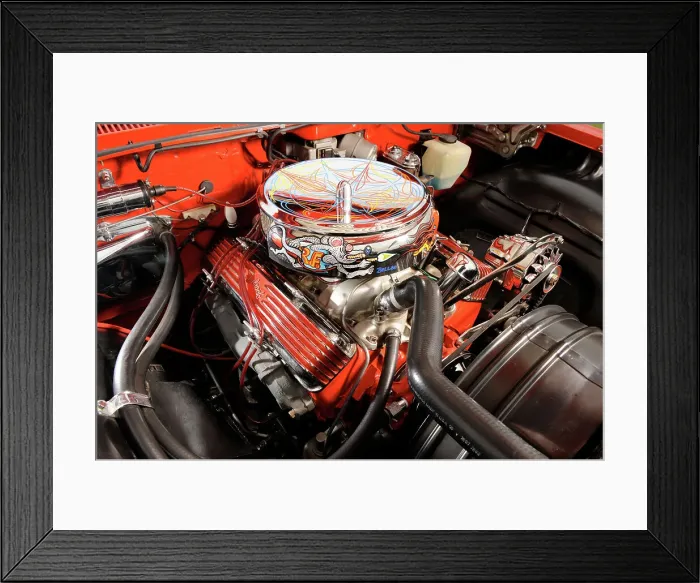 Framed Print : Chevrolet Impala Bubble top 1959. Artist: Simon Clay Framed Print : Chevrolet Impala Bubble top 1959. Artist: Simon Clay