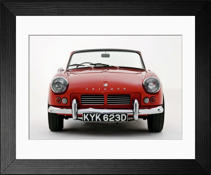 Framed Print : 1966 Triumph Spitfire Mk2 Framed Print : 1966 Triumph Spitfire Mk2