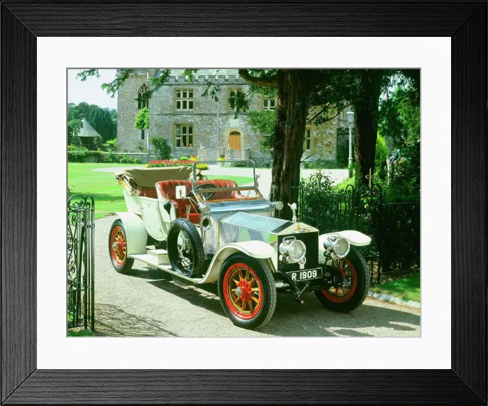Framed Print : 1909 Rolls Royce Silver Ghost Framed Print : 1909 Rolls Royce Silver Ghost