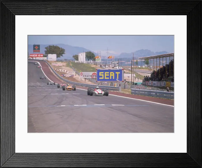 Framed Print : Spanish Grand Prix, Jarama, Madrid, 1968 Framed Print : Spanish Grand Prix, Jarama, Madrid, 1968