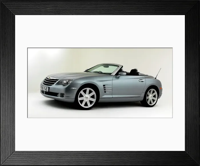 Framed Print : 2005 Chrysler Crossfire Roadster Framed Print : 2005 Chrysler Crossfire Roadster