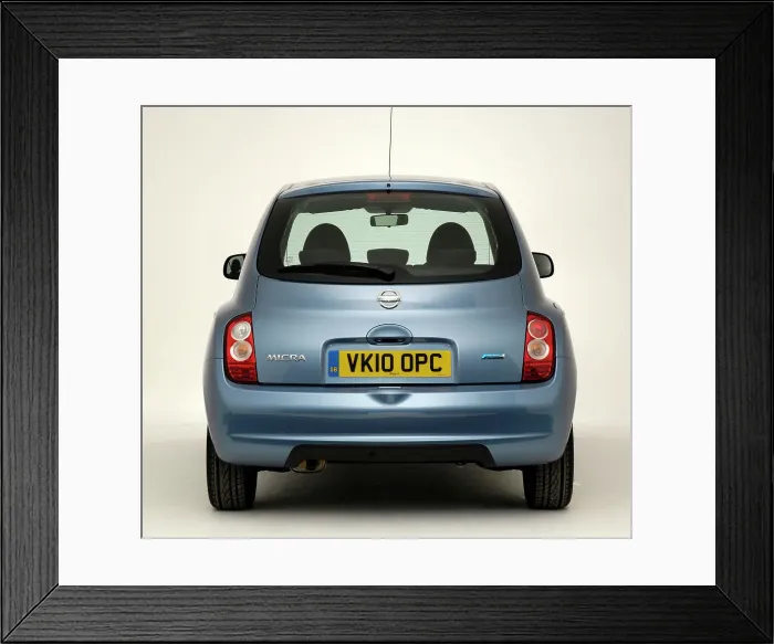 Framed Print : 2010 Nissan Micra Framed Print : 2010 Nissan Micra