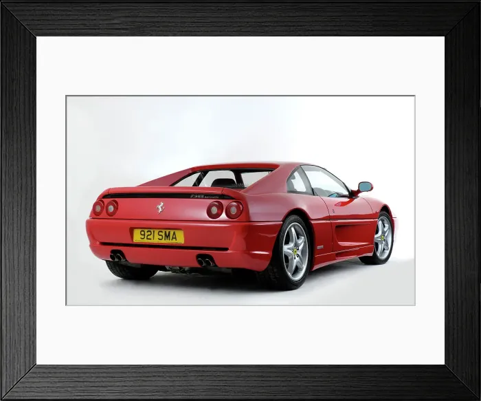 Framed Print : 1994 Ferrari F355 Berlinetta Framed Print : 1994 Ferrari F355 Berlinetta