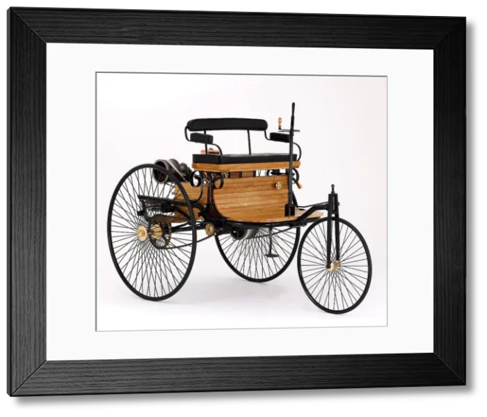 Framed Print : 1885 Benz Three Wheeler Framed Print : 1885 Benz Three Wheeler