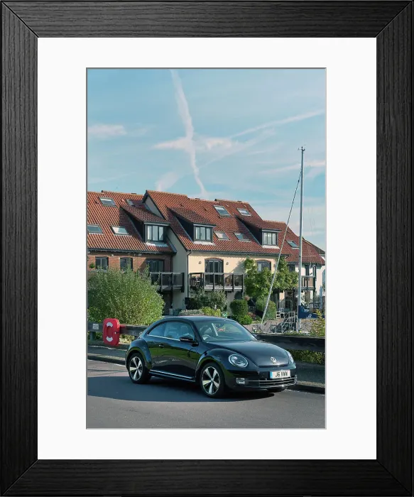 Framed Print : 2012 Volkswagen Beetle Framed Print : 2012 Volkswagen Beetle