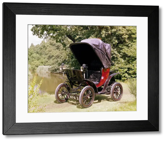 Framed Print : 1901 Columbia Electric car Framed Print : 1901 Columbia Electric car