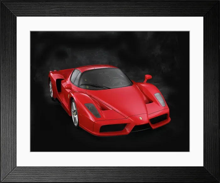 Framed Print : 2004 Ferrari Enzo Framed Print : 2004 Ferrari Enzo