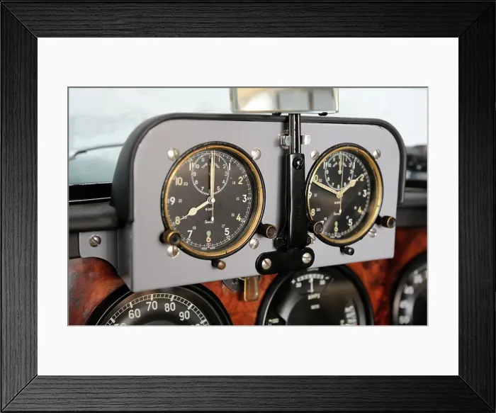 Framed Print : Aston Martin DB2-4 works 1956. Artist: Simon Clay Framed Print : Aston Martin DB2-4 works 1956. Artist: Simon Clay