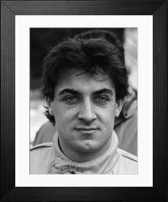 Framed Print : Jean Alesi, 1990