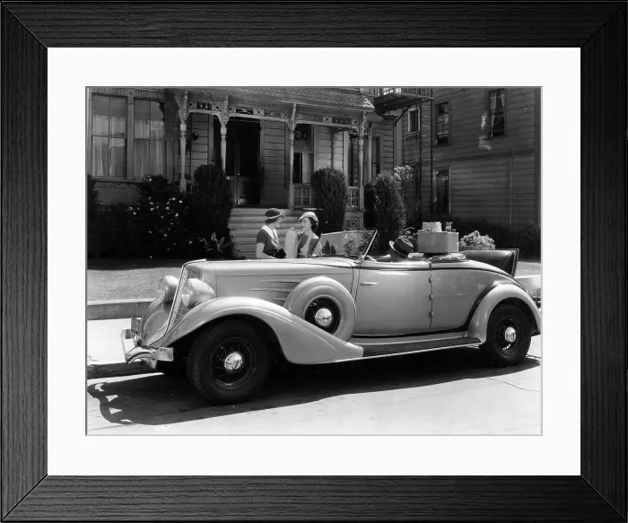 Framed Print : Auburn 8 Convertible Coupe, 1934 Framed Print : Auburn 8 Convertible Coupe, 1934