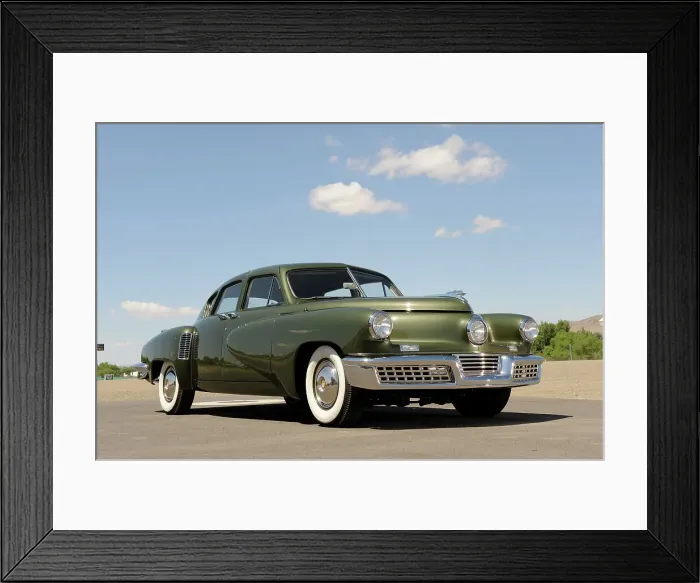 Framed Print : Tucker 1948. Artist: Simon Clay Framed Print : Tucker 1948. Artist: Simon Clay