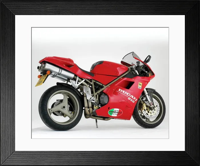 Framed Print : 1995 Ducati 916 Framed Print : 1995 Ducati 916