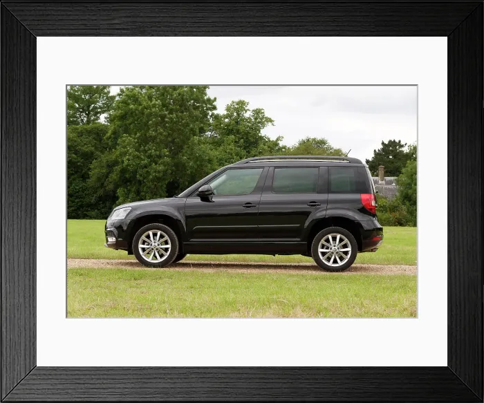 Framed Print : 2014 Skoda Yeti SE Framed Print : 2014 Skoda Yeti SE