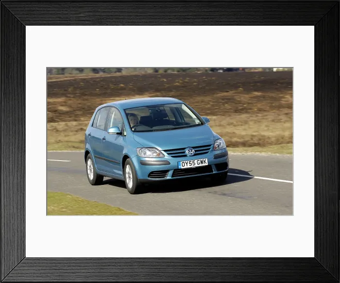 Framed Print : 2005 VW Golf Plus Framed Print : 2005 VW Golf Plus