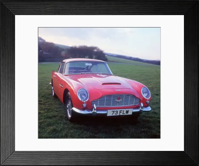 Framed Print : 1963 Aston Martin DB4 GT Framed Print : 1963 Aston Martin DB4 GT
