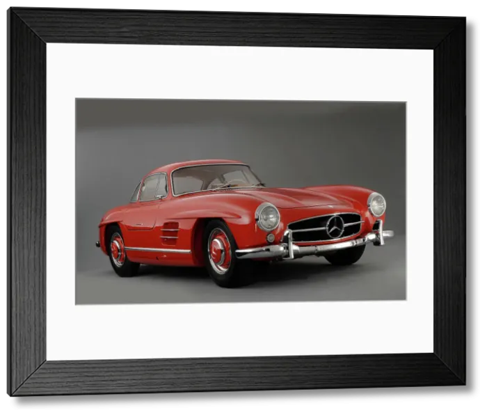 Framed Print : 1957 Mercedes Benz 300 SL Gullwing Framed Print : 1957 Mercedes Benz 300 SL Gullwing