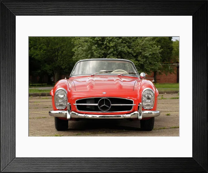 Framed Print : 1961 Mercedes Benz 300SL Framed Print : 1961 Mercedes Benz 300SL