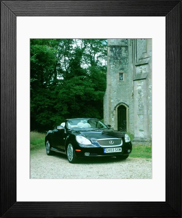 Framed Print : 2003 Lexus SC430 4.3L Framed Print : 2003 Lexus SC430 4.3L