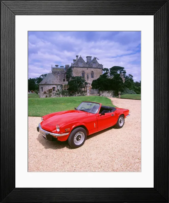 Framed Print : 1977 Triumph Spitfire 1500 Framed Print : 1977 Triumph Spitfire 1500