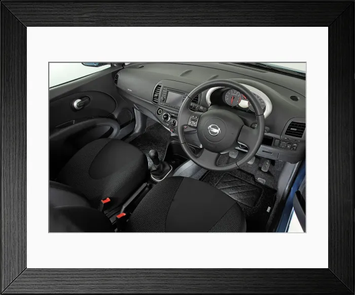Framed Print : 2010 Nissan Micra Framed Print : 2010 Nissan Micra