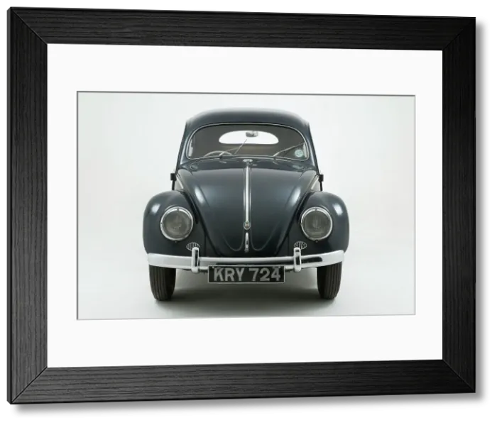 Framed Print : 1953 Volkswagen Beetle Export Framed Print : 1953 Volkswagen Beetle Export