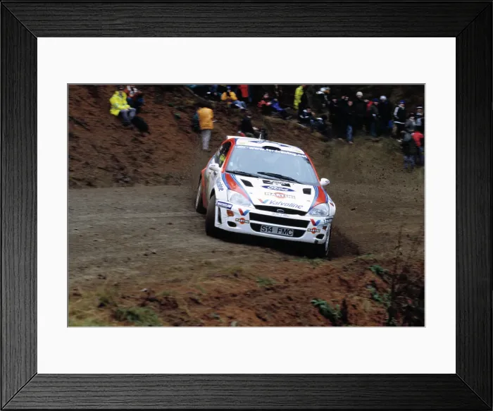 Framed Print : Ford Focus WRC99