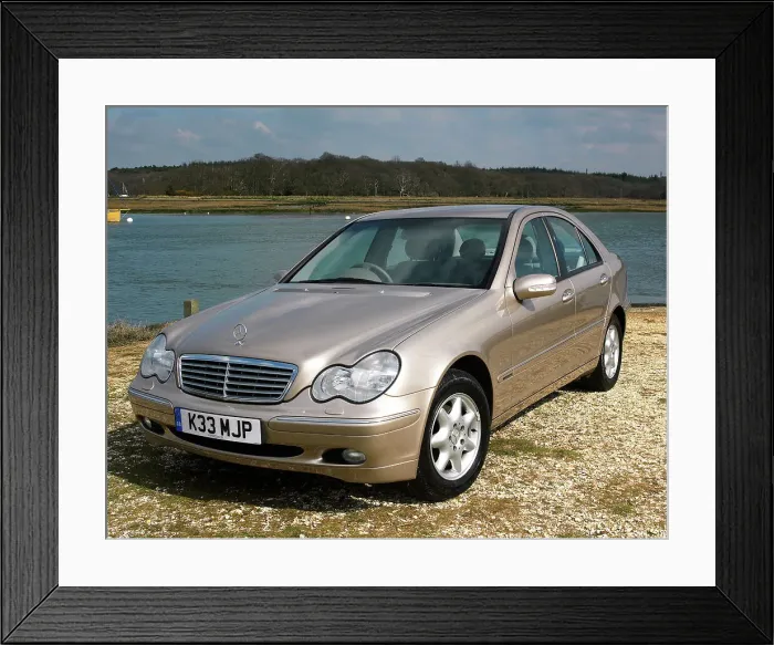 Framed Print : 2002 Mercedes Benz C220 cdi Framed Print : 2002 Mercedes Benz C220 cdi