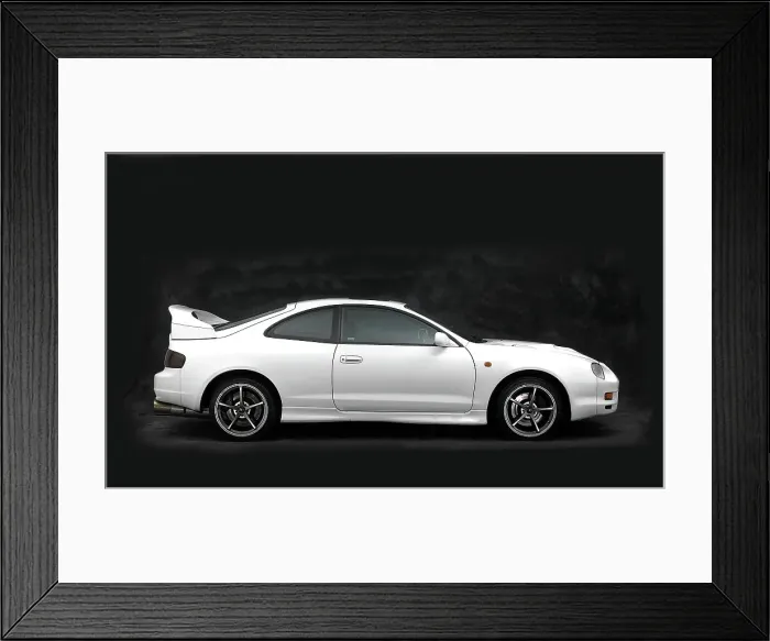 Framed Print : 1995 Toyota Celica Framed Print : 1995 Toyota Celica