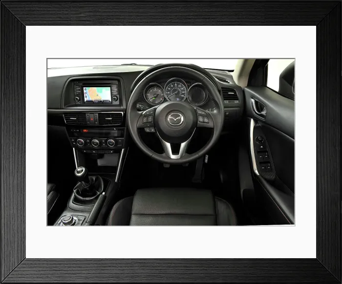 Framed Print : 2013 Mazda CX-5 Framed Print : 2013 Mazda CX-5