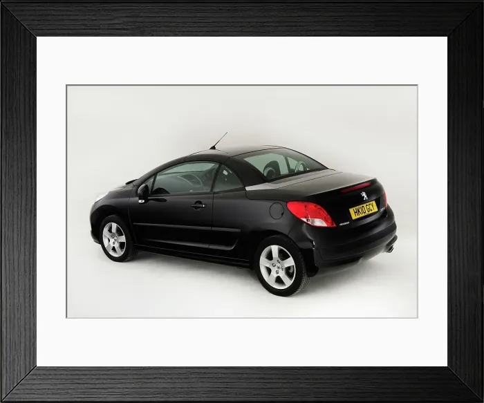 Framed Print : 2010 Peugeot 207CC Framed Print : 2010 Peugeot 207CC