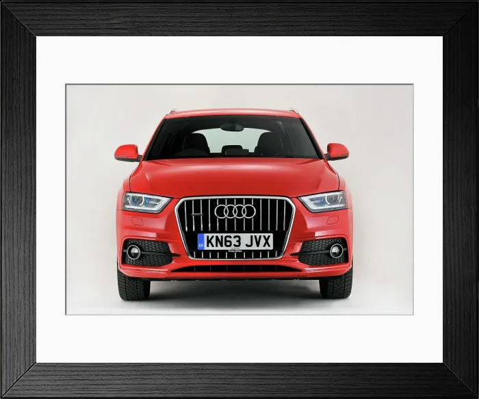 Framed Print : 2013 Audi Q3 Framed Print : 2013 Audi Q3