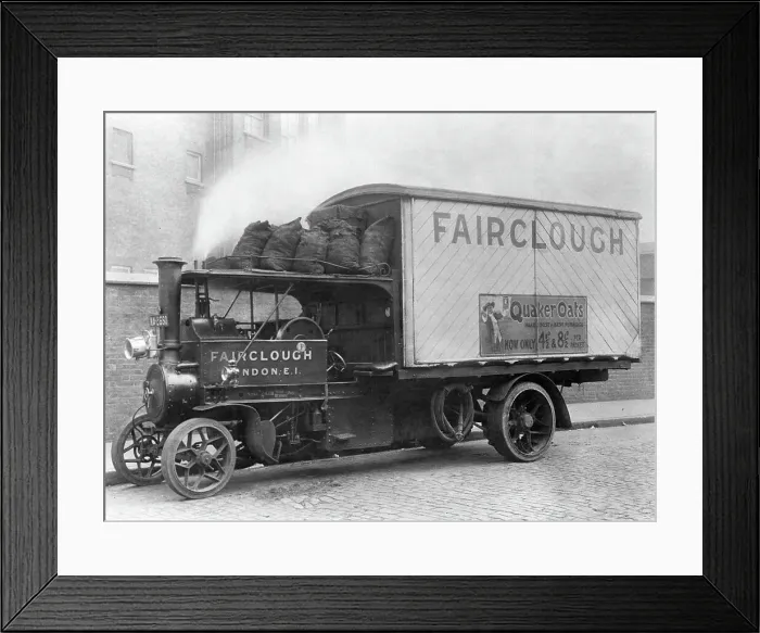 Framed Print : Foden steam truck 1921 Framed Print : Foden steam truck 1921