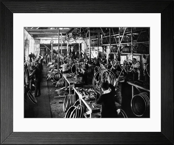 Framed Print : Stepney wheel factory Framed Print : Stepney wheel factory