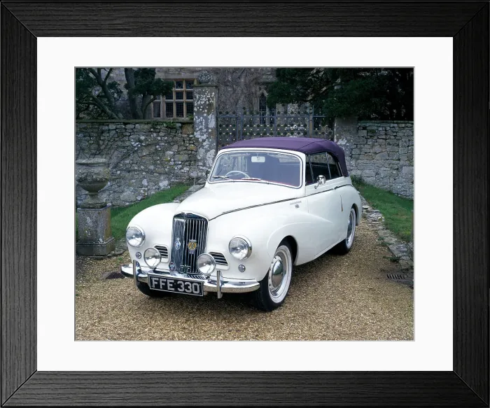 Framed Print : A 1952 Sunbeam-Talbot 90 Framed Print : A 1952 Sunbeam-Talbot 90