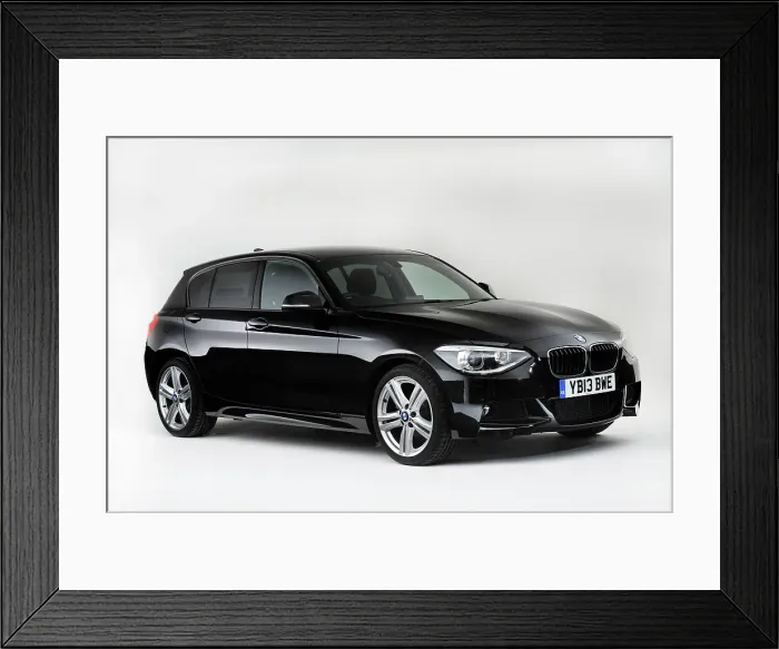 Framed Print : 2013 BMW 118d Framed Print : 2013 BMW 118d