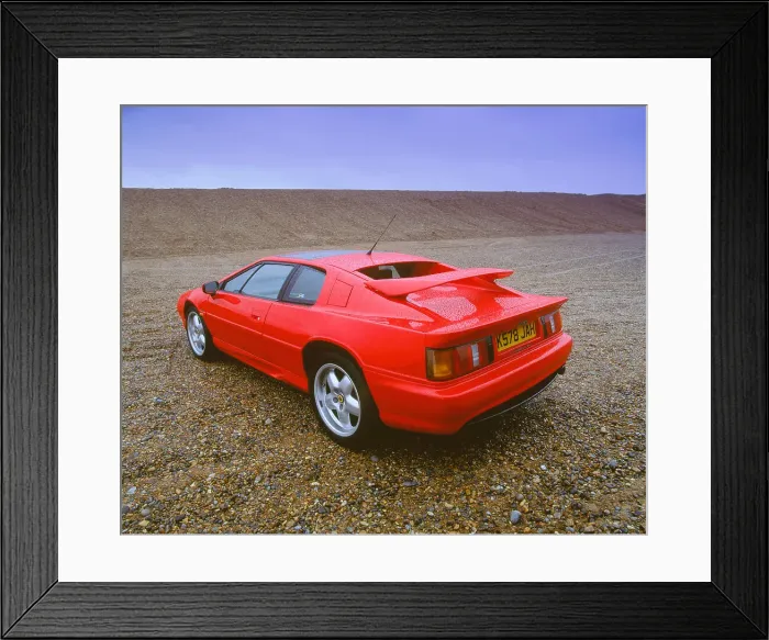 Framed Print : 1993 Lotus Esprit S4 Framed Print : 1993 Lotus Esprit S4