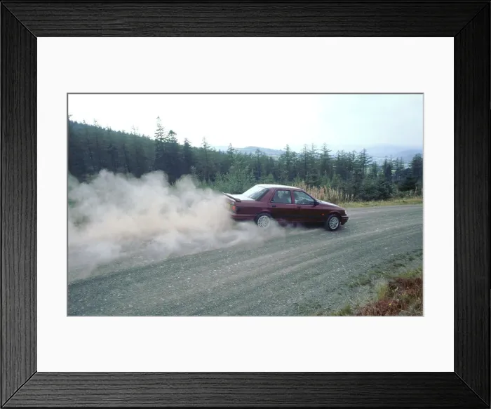 Framed Print : 1990 Ford Sierra Cosworth 4x4 Framed Print : 1990 Ford Sierra Cosworth 4x4
