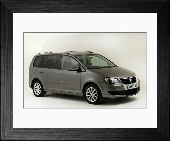 Framed Print : 2009 Volkswagen Touran Tdi Framed Print : 2009 Volkswagen Touran Tdi